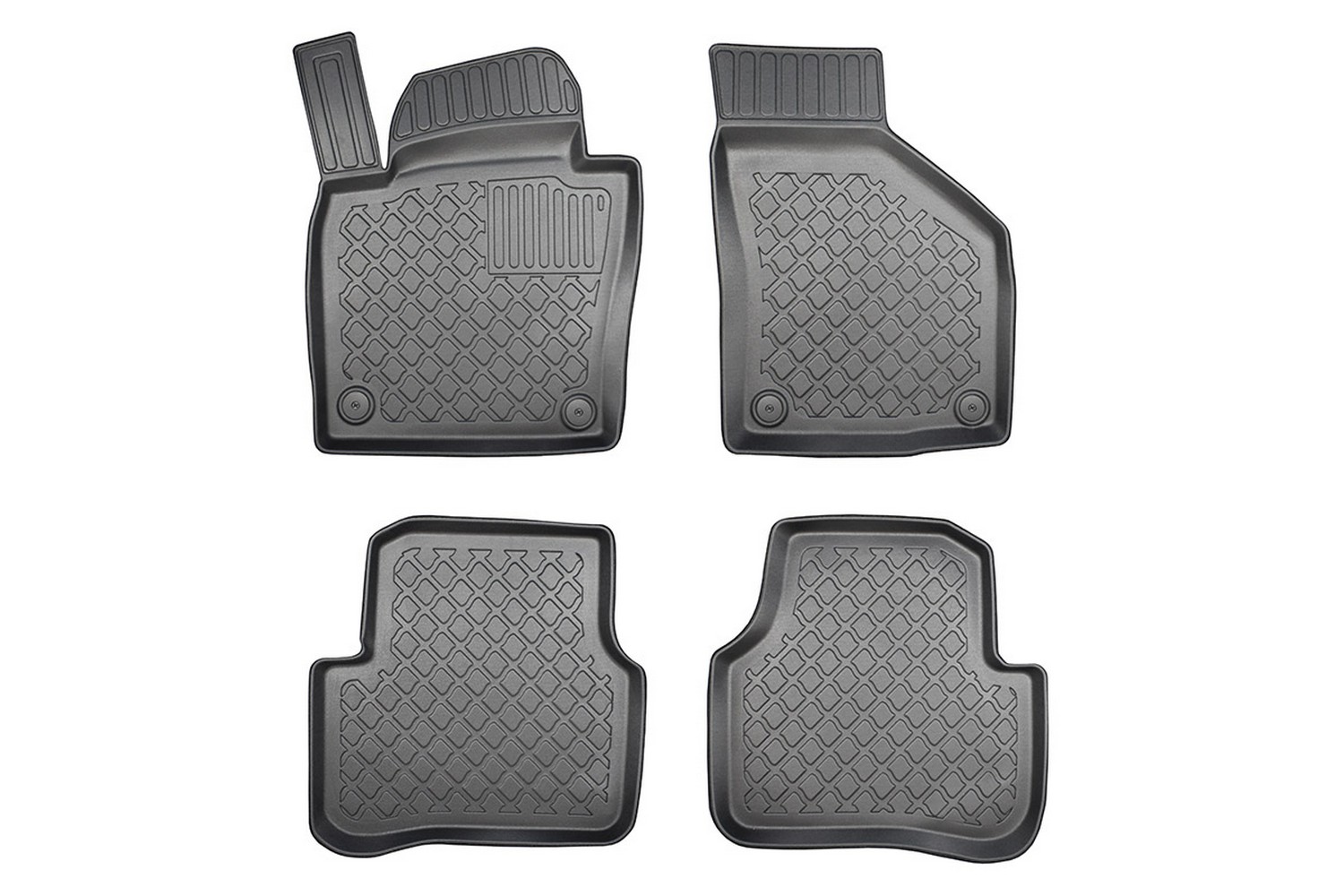 Automatten geschikt voor Volkswagen Passat CC 2008-2012 4-deurs sedan Guardliner PE/TPE rubber