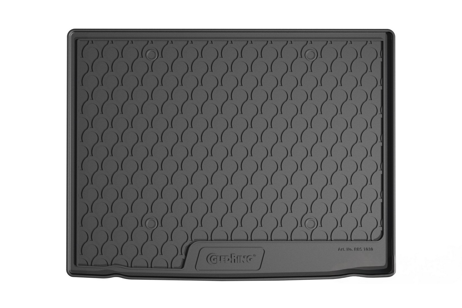 Kofferbakmat geschikt voor Volkswagen T-Roc II 2025-heden antislip Rubbasol rubber