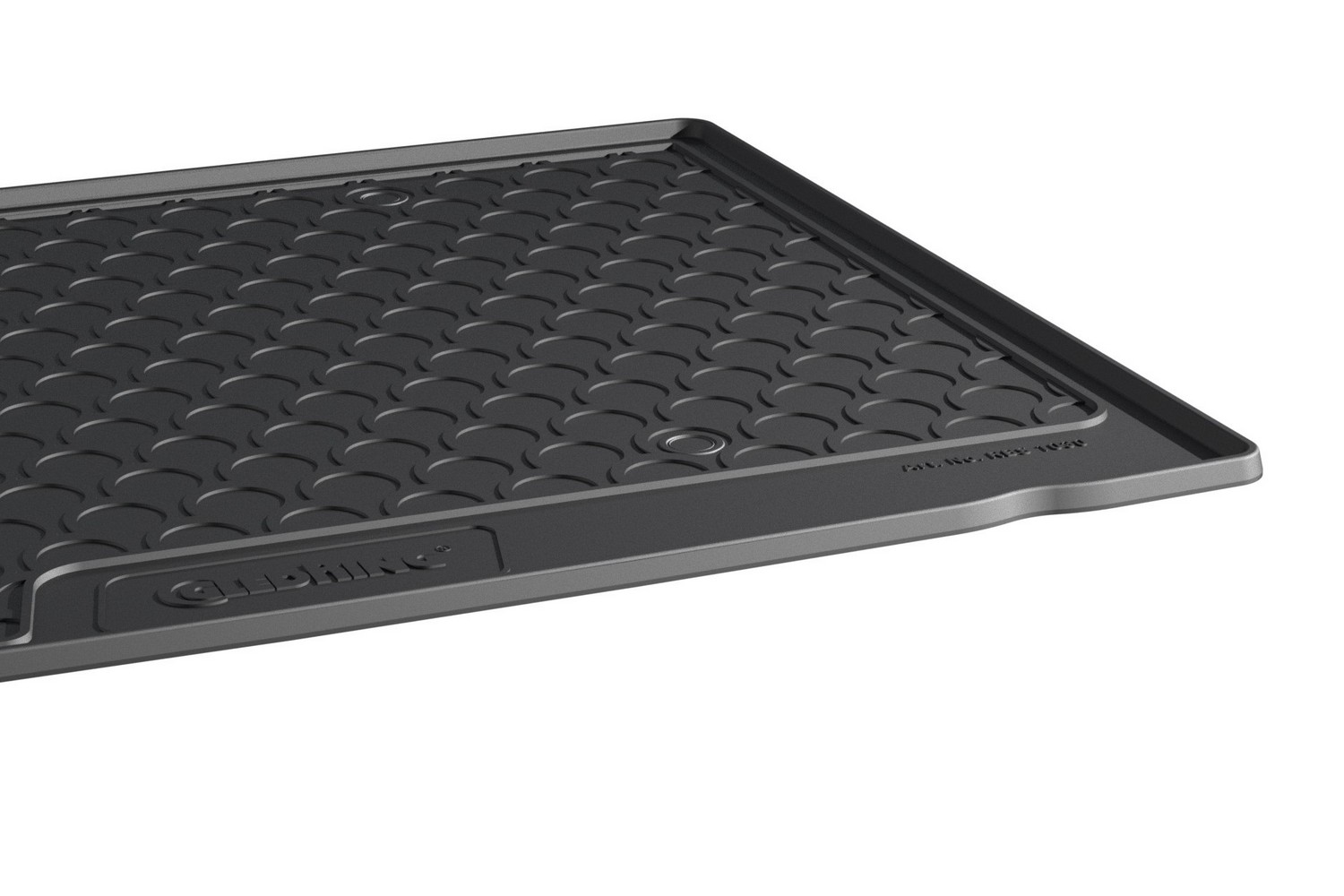 Boot mat suitable for Volkswagen T-Roc II 2025-present anti slip Rubbasol rubber (4)