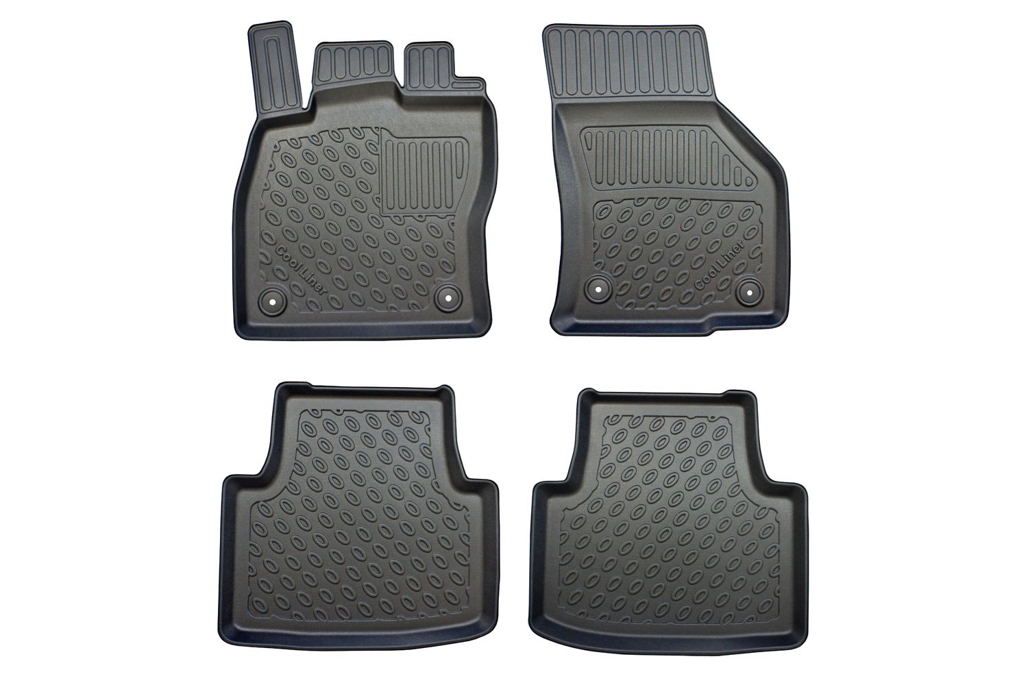 Automatten geschikt voor Volkswagen Passat (B8) 2014-2021 4-deurs sedan Cool Liner PE/TPE rubber