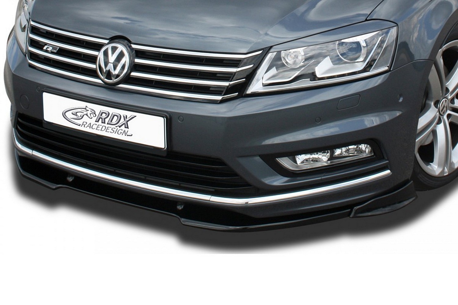 Front spoiler Vario-X Volkswagen Passat (B7) 2010-2014 4-door saloon PU