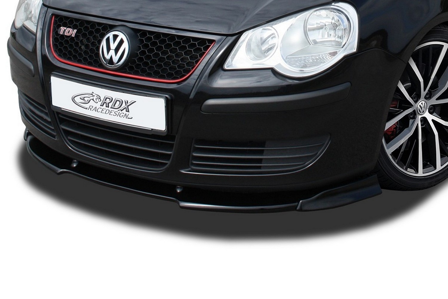 Voorspoiler geschikt voor Volkswagen Polo IV (9N3) 2005-2009 3 & 5-deurs hatchback Vario-X PU
