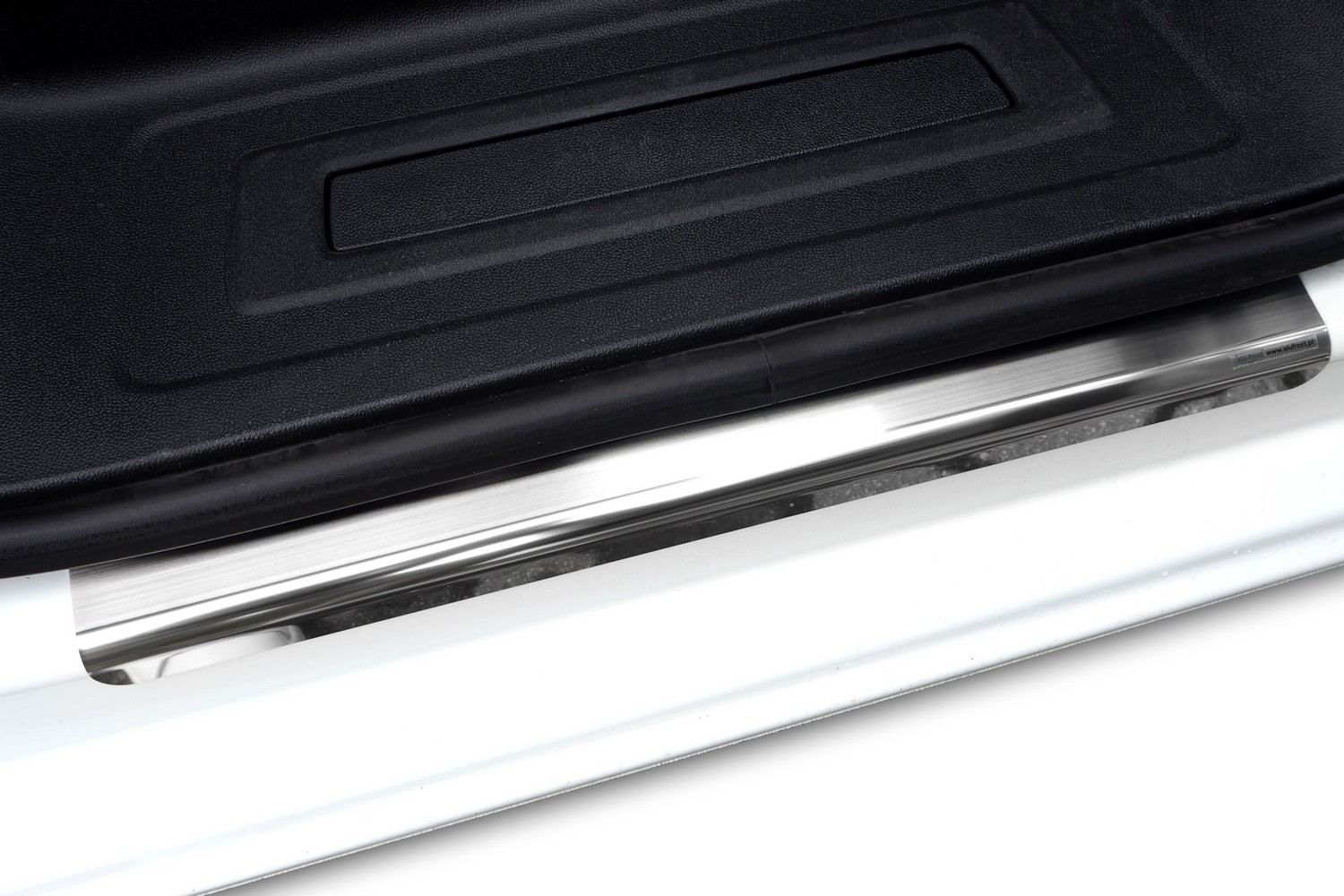 Door sill plates suitable for Volkswagen Transporter T7 2024-present stainless steel brushed