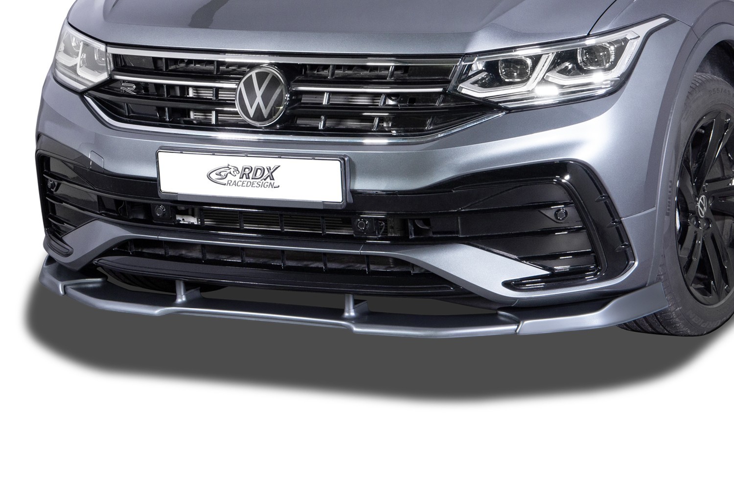 Front spoiler suitable for Volkswagen Tiguan II 2020-2024 Vario-X PU