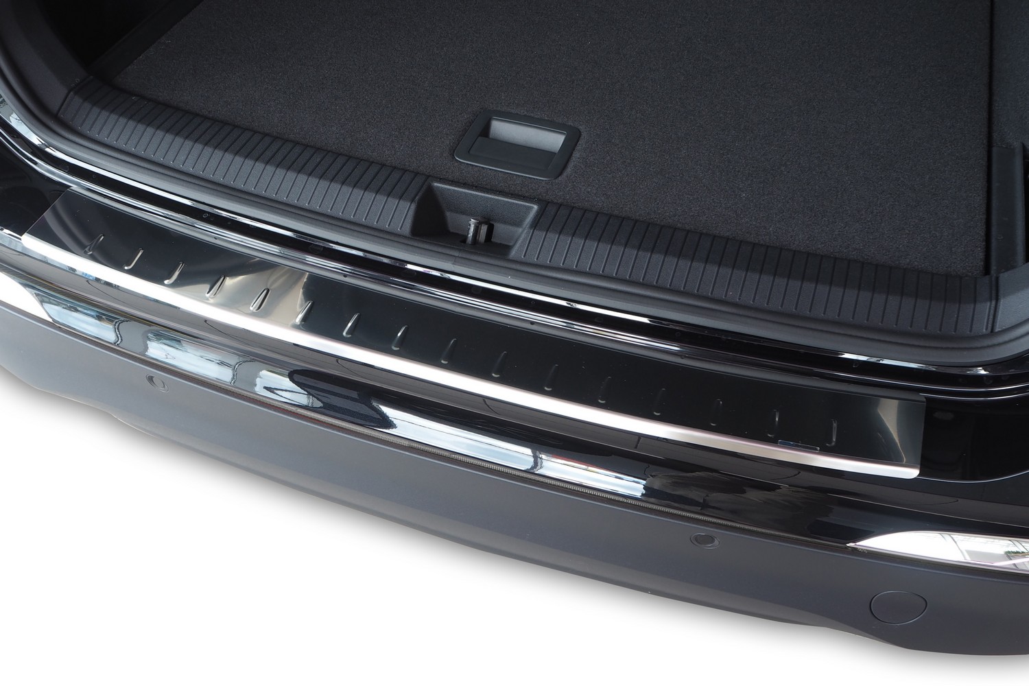 Protection de seuil de coffre convient à Volkswagen Tayron 2024-présent acier inox brillant Protection de seuil de coffre convient à Volkswagen Tayron 2024-présent acier inox brillant