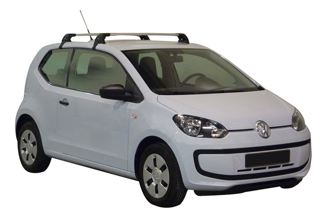 Roof bars Volkswagen up! 2011-> 3-door hatchback Yakima Whispbar Flush Bar - VW6UPWR (1)