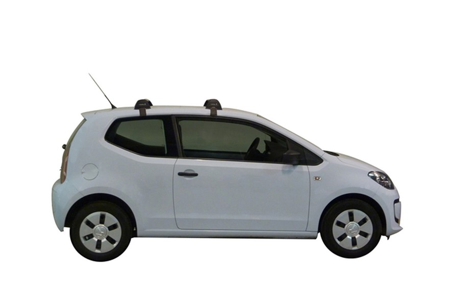 Roof bars Volkswagen up! 2011-> 3-door hatchback Yakima Whispbar Flush Bar - VW6UPWR (2)