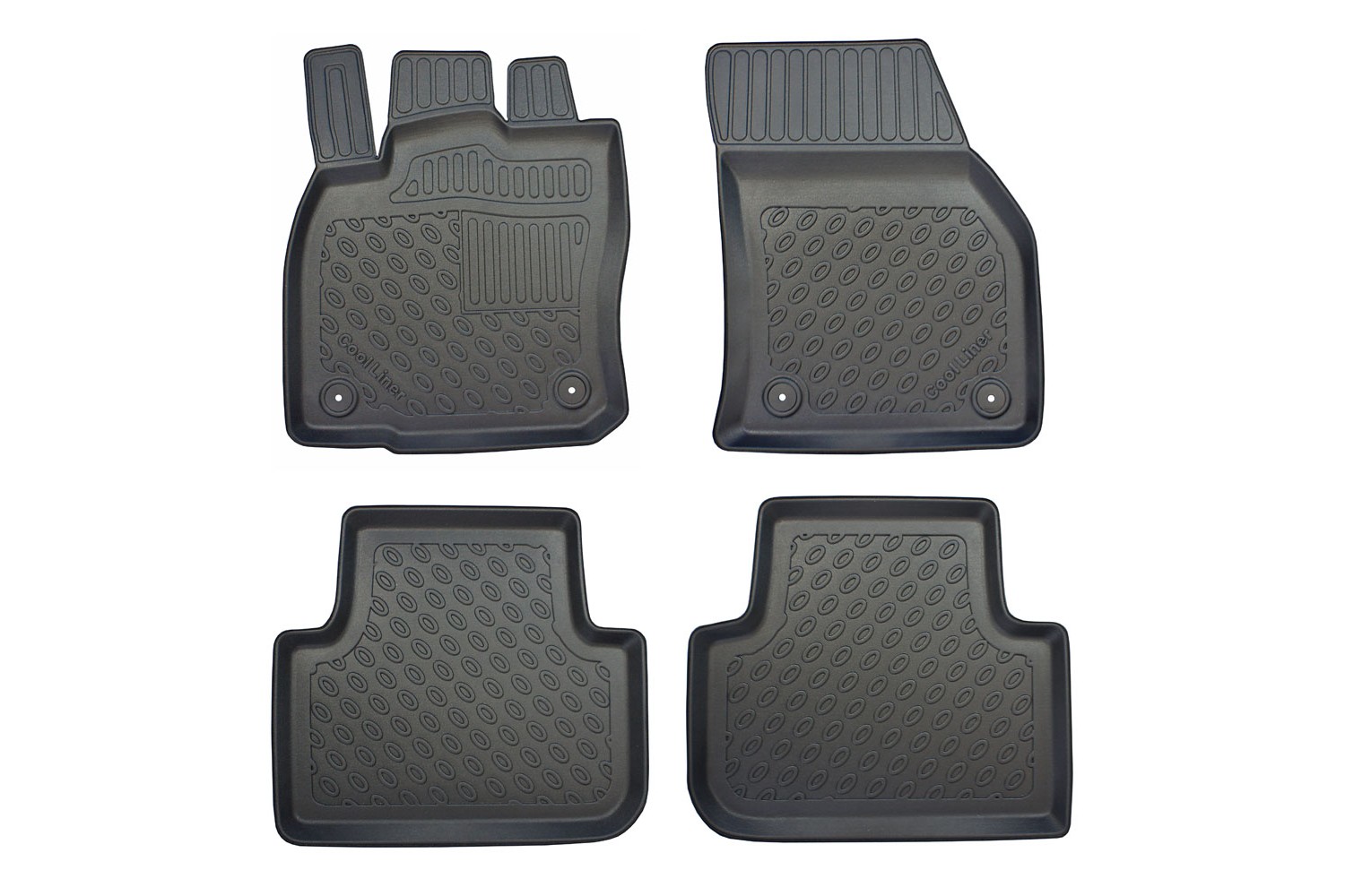 Car mats suitable for Volkswagen Golf VII Sportsvan (5G) 2014-2020 Cool Liner PE/TPE rubber Car mats suitable for Volkswagen Golf VII Sportsvan (5G) 2014-2020 Cool Liner PE/TPE rubber