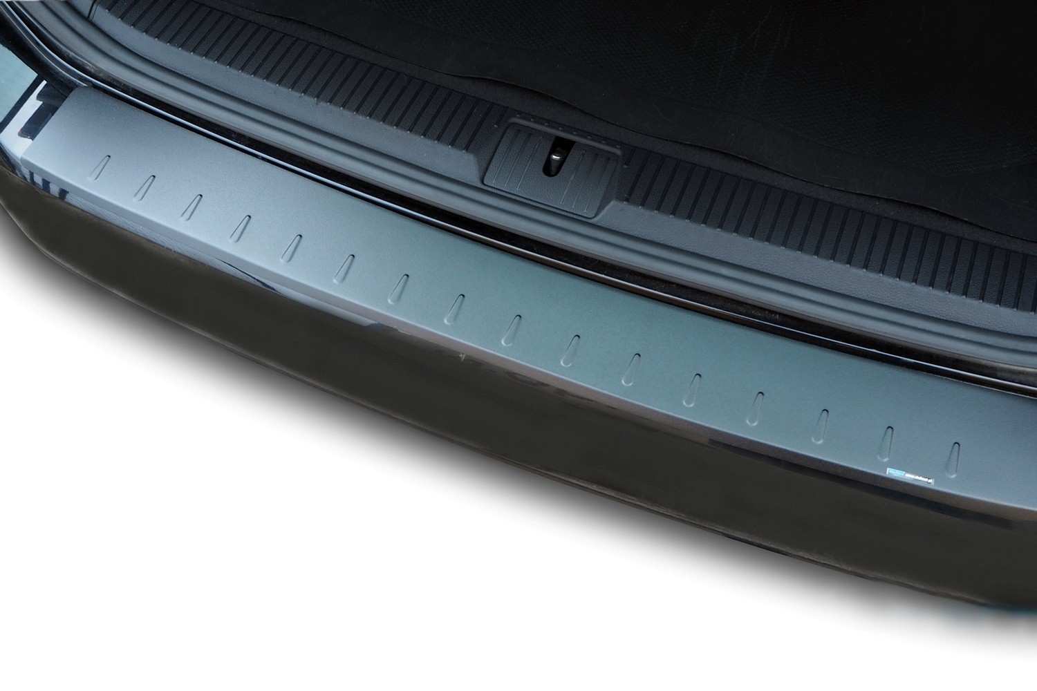 Rear bumper protector suitable for Volkswagen Passat Variant (B8) 2014-2023 wagon aluminium matt black