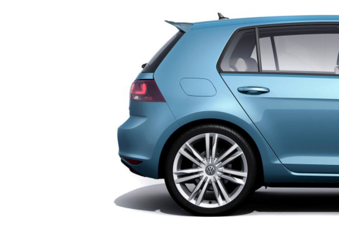 Dakspoiler geschikt voor Volkswagen Golf VII (5G) 2012-2020 3 & 5-deurs hatchback