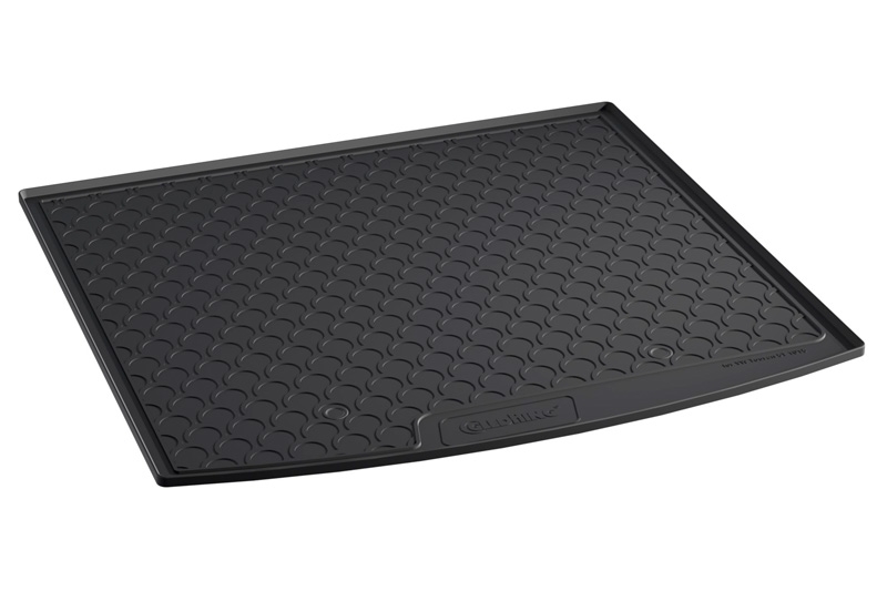 Boot mat suitable for Volkswagen Touran (5T) 2015-present anti slip Rubbasol rubber