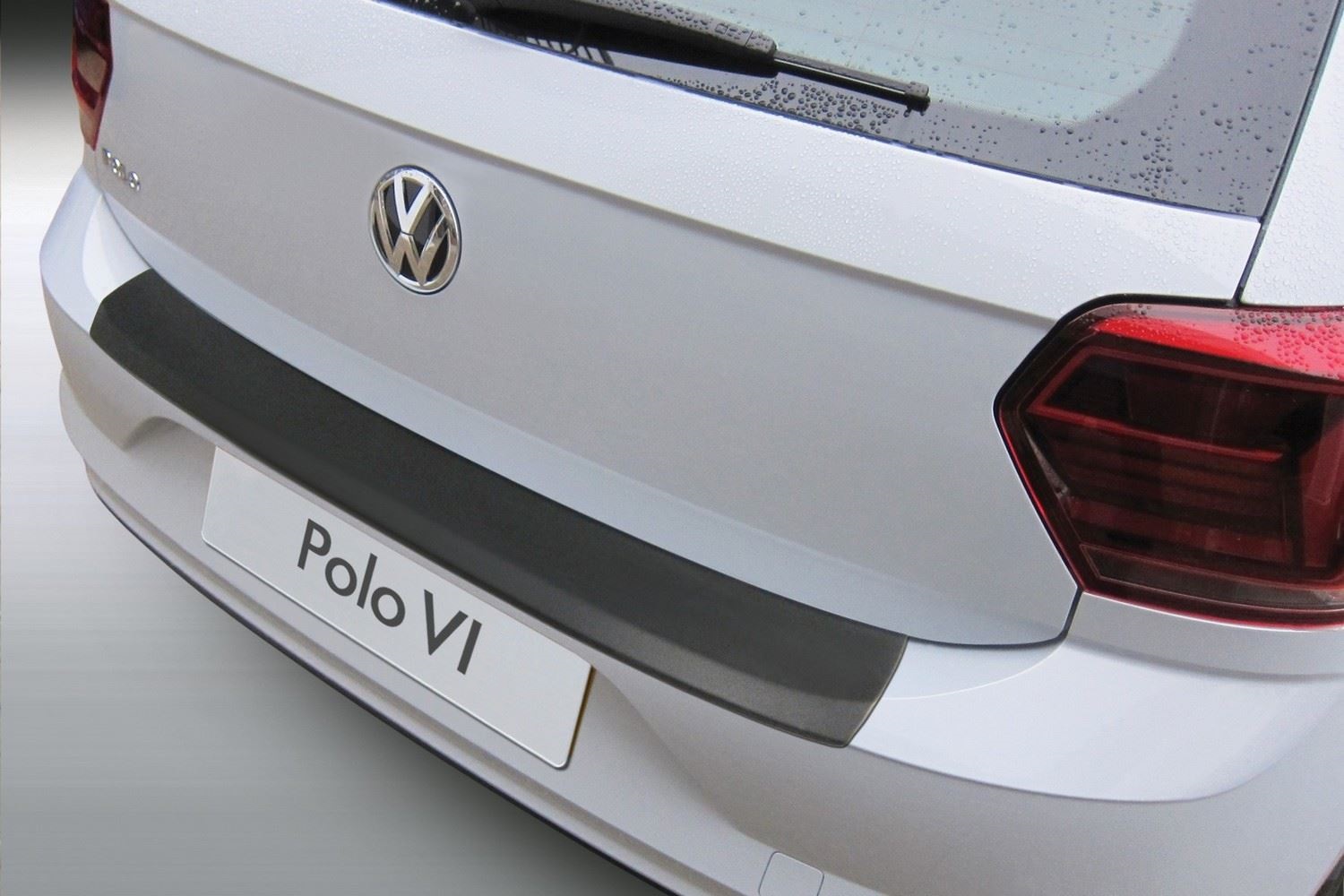 Ladekantenschutz Volkswagen Polo VI (AW) - Mattschwarz