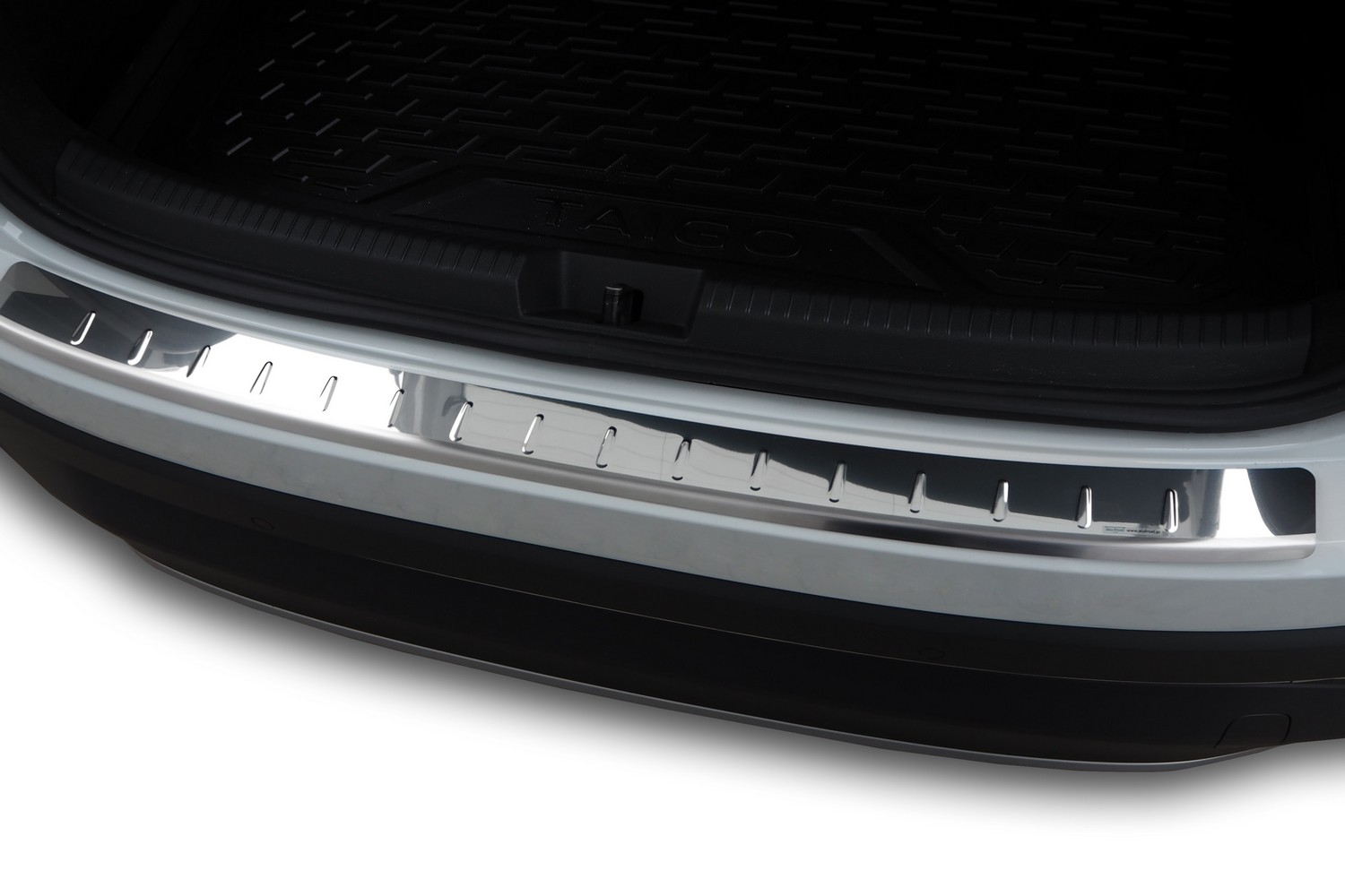 Protection de seuil de coffre Volkswagen Taigo (CS) 2021-présent acier inox brillant