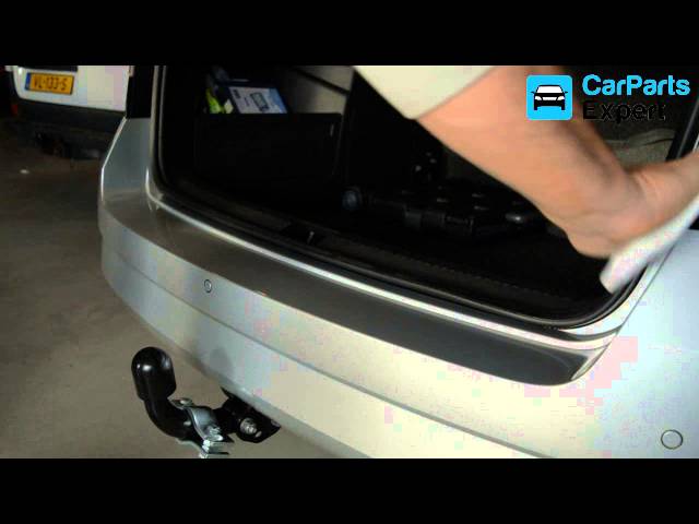 Protection de seuil de coffre Opel Mokka B acier inox