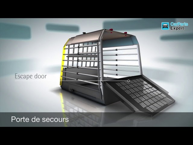 Cage Transport Chien Audi q3 Aluminium 50 X 60 X 55 Cms